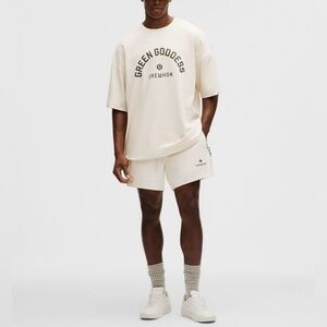 Lululemon Athletica Erewhon Men’s Venice Short 5” NWT Size L Light Ivory